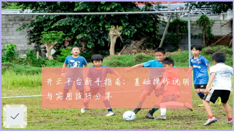 开云平台新手指南：基础操作说明与实用技巧分享